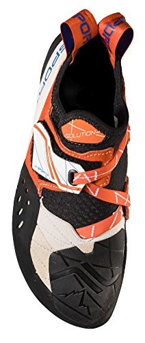 Womens Solution Rock Climbing Shoes White Lily Orange La Sportiva Ireland