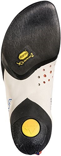 Womens Solution Rock Climbing Shoes White Lily Orange La Sportiva Ireland