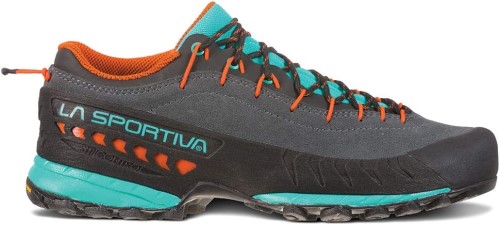 Womens Tx4 Approach Hiking Shoes Carbon Aqua La Sportiva Ireland