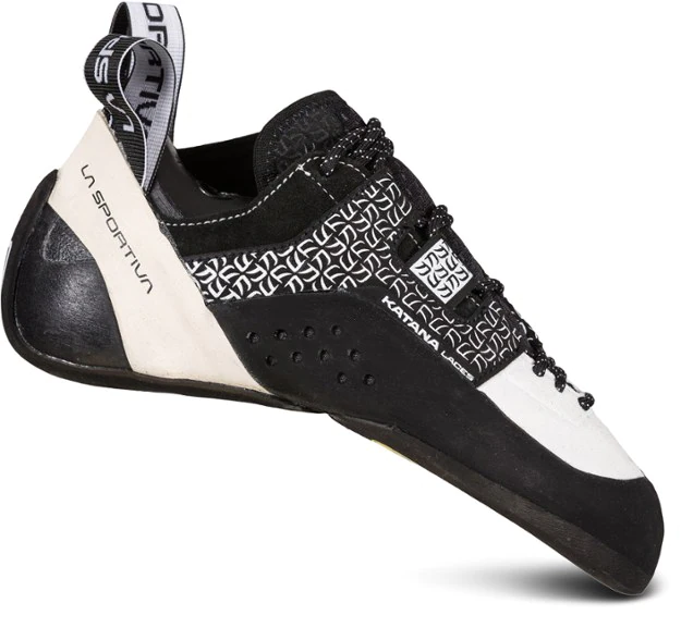 La Sportiva Ireland White Black Katana Lace Climbing Shoes