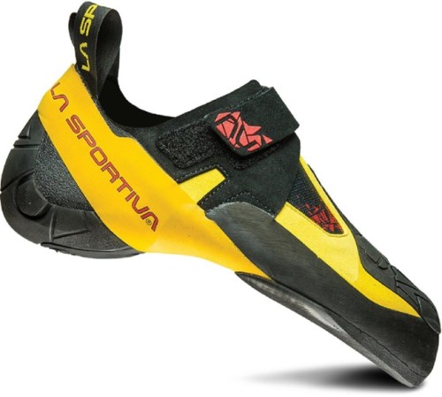 La Sportiva Ireland Yellow Black Skwama Climbing Shoes