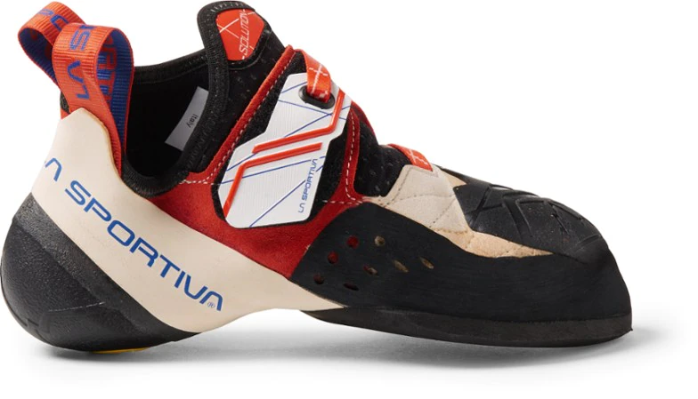 Solution Climbing Shoes La Sportiva Ireland White Lily Orange