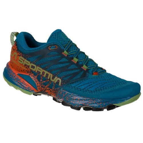 Akasha Ii Mens Trail Running Shoe Space Blue Kale La Sportiva Ireland