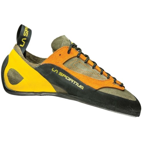 Finale Mens Climbing Shoe La Sportiva Ireland Brown Orange
