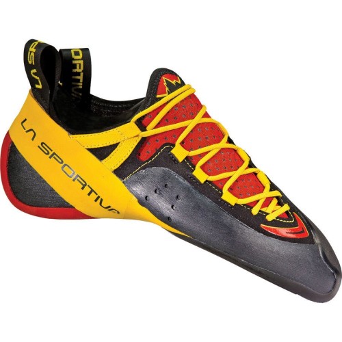 Genius Mens Climbing Shoe Red Yellow La Sportiva Ireland