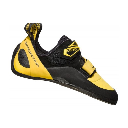 Katana Velcro Mens Climbing Shoe Yellow Black La Sportiva Ireland