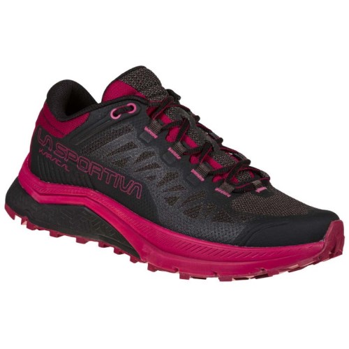 La Sportiva Ireland Black Red Plum Karacal Womens Trail Running Shoe