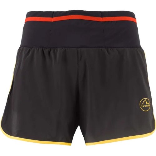 La Sportiva Ireland Black Yellow Tempo Mens Shorts