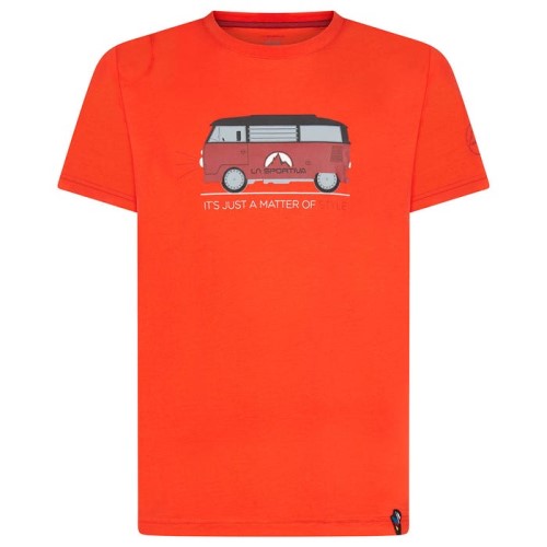 La Sportiva Ireland Poppy Van Mens T-Shirt