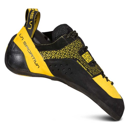 La Sportiva Ireland Yellow Black Katana Lace Mens Climbing Shoe