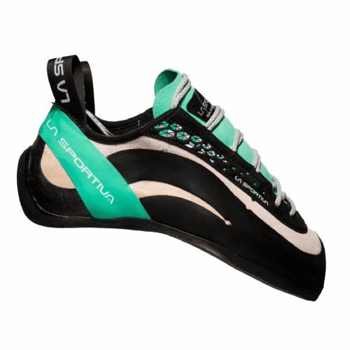 Miura Womens Climbing Shoe La Sportiva Ireland White Jade Green