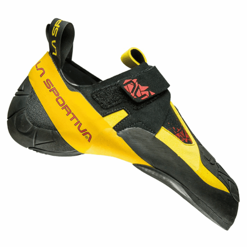 Skwama Climbing Shoe Black Yellow La Sportiva Ireland