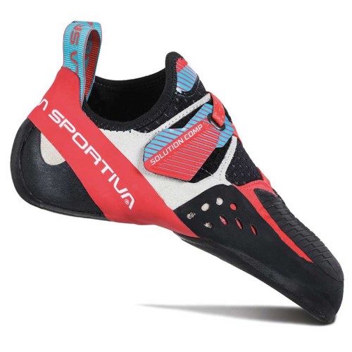 Solution Comp Womens Climbing Shoe Hibiscus Malibu Blue La Sportiva Ireland