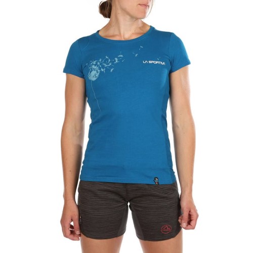 Windy Womens T-Shirt Neptune Pacific Blue La Sportiva Ireland