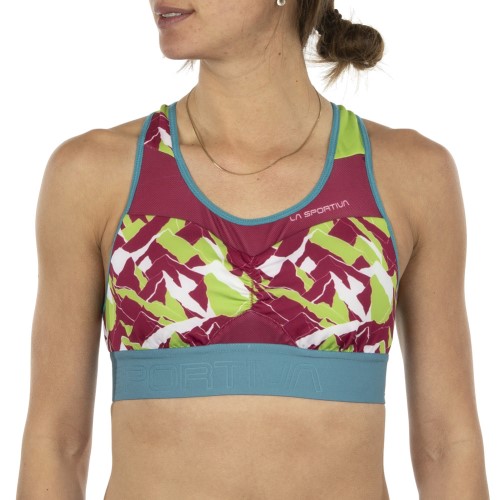 Captive Top W Red Plum Lime Green La Sportiva Ireland