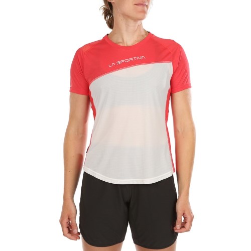 Cat-Shirt W La Sportiva Ireland White Hibiscus