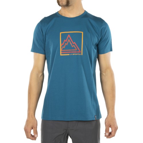 La Sportiva Ireland Space Blue Box T-Shirt M