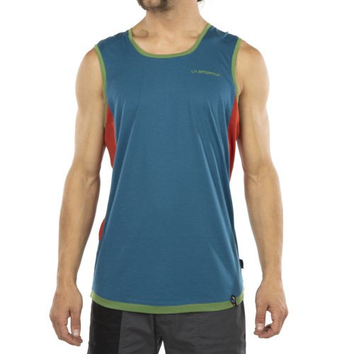 Crimp Tank M La Sportiva Ireland Space Blue Saffron