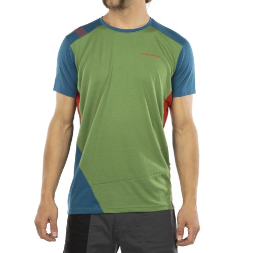 Grip T-Shirt M La Sportiva Ireland Kale Space Blue