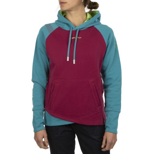 Stoke Hoody W La Sportiva Ireland Red Plum Topaz
