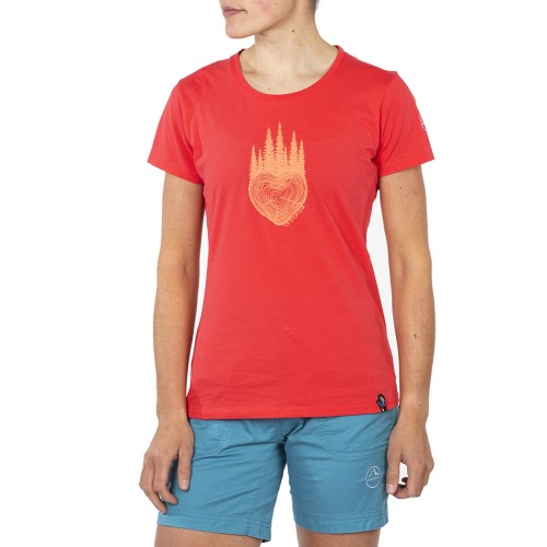Wild Heart-Shirt W La Sportiva Ireland Hibiscus