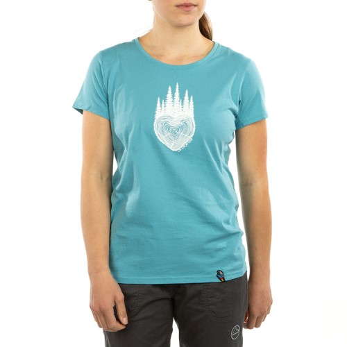 Wild Heart-Shirt W Pacific Blue La Sportiva Ireland