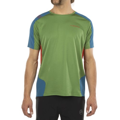 Compass T-Shirt M La Sportiva Ireland Kale Saffron