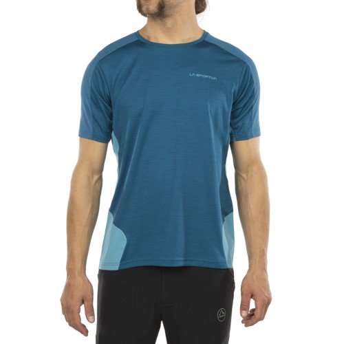 La Sportiva Ireland Space Blue Topaz Compass T-Shirt M