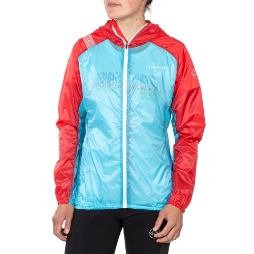 Briza Windbreaker Jkt W La Sportiva Ireland Malibu Blue Hibiscus