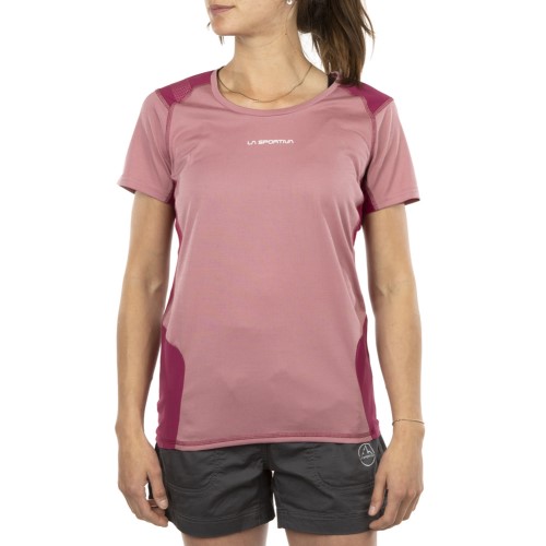 La Sportiva Ireland Blush Red Plum Compass T-Shirt W