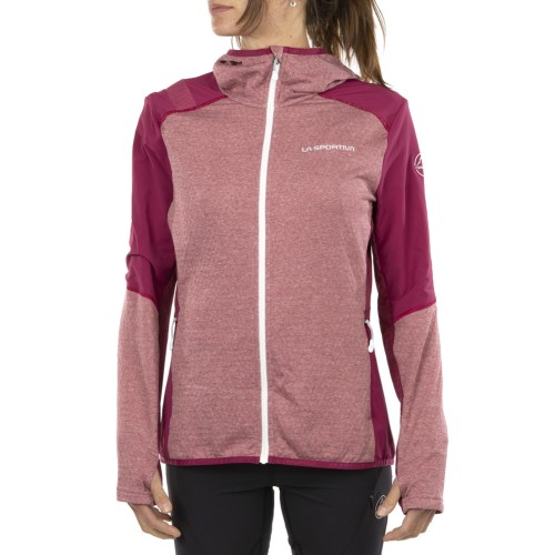 La Sportiva Ireland Blush Red Plum Existence Hoody W