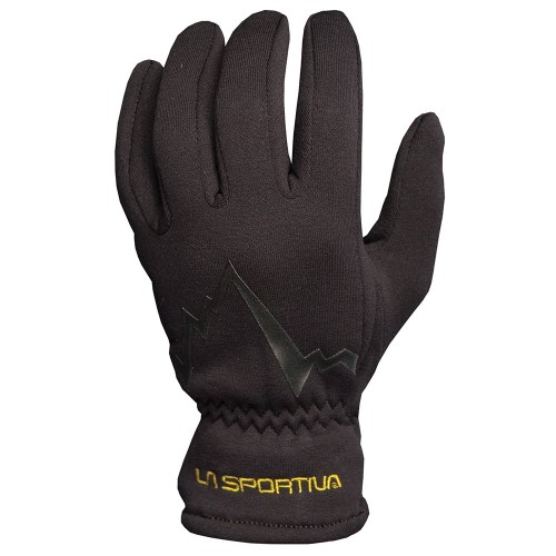 La Sportiva Ireland Black Yellow Stretch Gloves