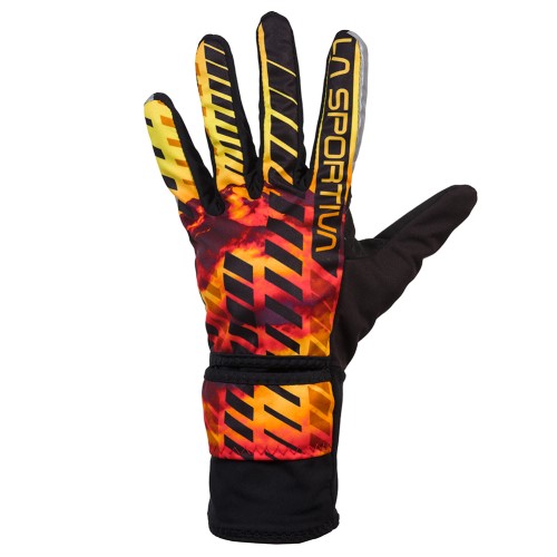 Winter Running Gloves Evo M La Sportiva Ireland Black Yellow